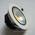 O melhor preço 90lm / w cob levou downlight RA75 PF0.95 China manufaturer CE ROHS aprovado